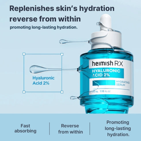 RX Hyaluronic Acid 2% Hydrating Serum, 35ml - WowSkin Romania